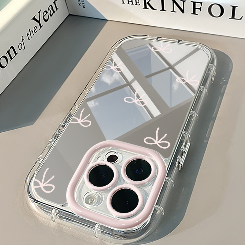 INS Korean Simple Blue Pink Bo - Phone Cases Girls recensie en prijs