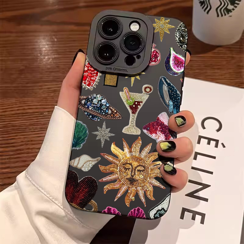Fashion Black Collage Pattern  - Phone Cases Arc recensie en prijs