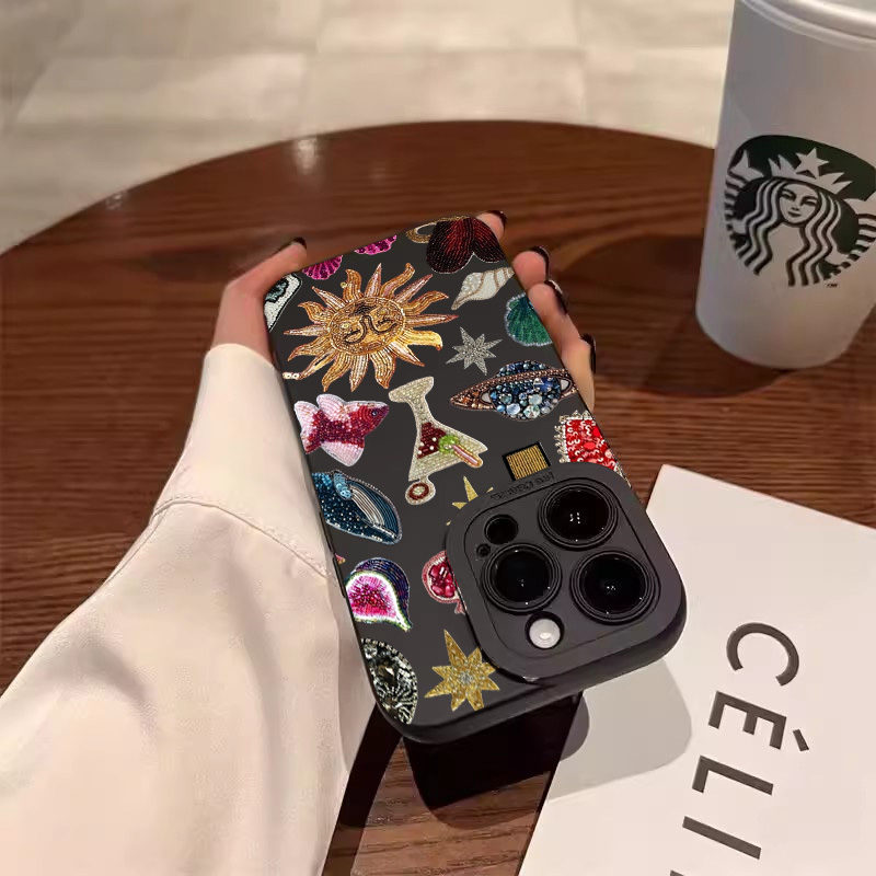 Fashion Black Collage Pattern  - Phone Cases Arc recensie en prijs