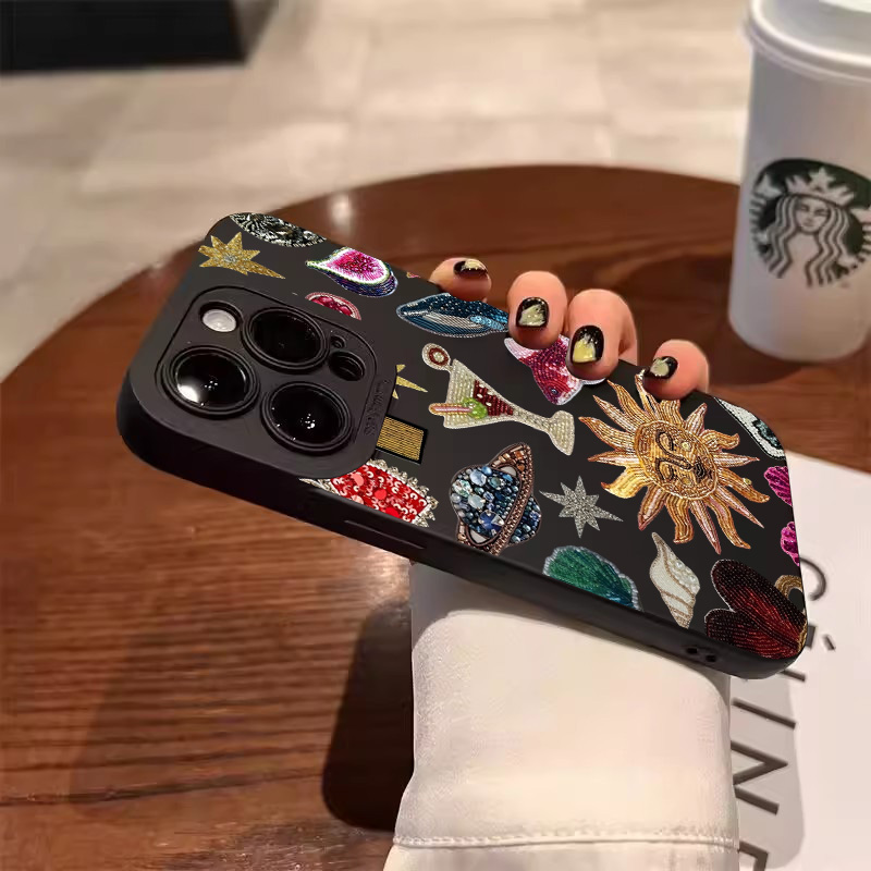 Fashion Black Collage Pattern  - Phone Cases Arc recensie en prijs
