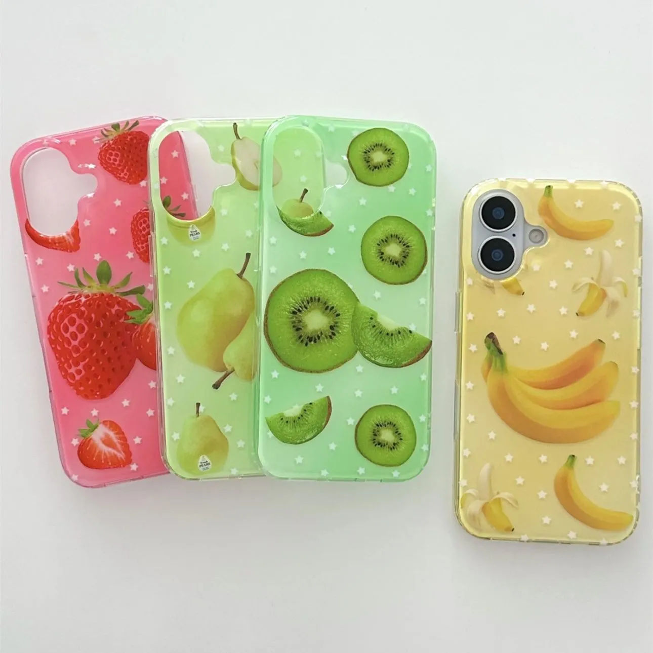 Full Screen Fruits Stars Straw - Phone Cases Kawaii recensie en prijs