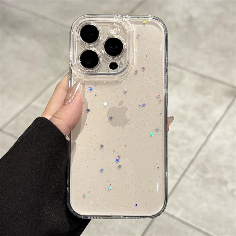 Luxury Clear Star Bling Glitte - Phone Cases Arc recensie en prijs