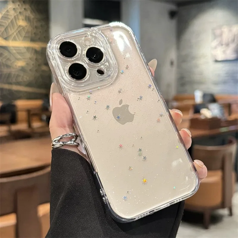 Luxury Clear Star Bling Glitte - Phone Cases Arc recensie en prijs