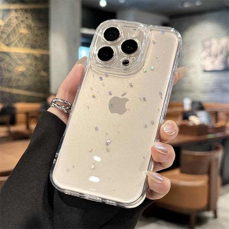 Luxury Clear Star Bling Glitte - Phone Cases Arc recensie en prijs