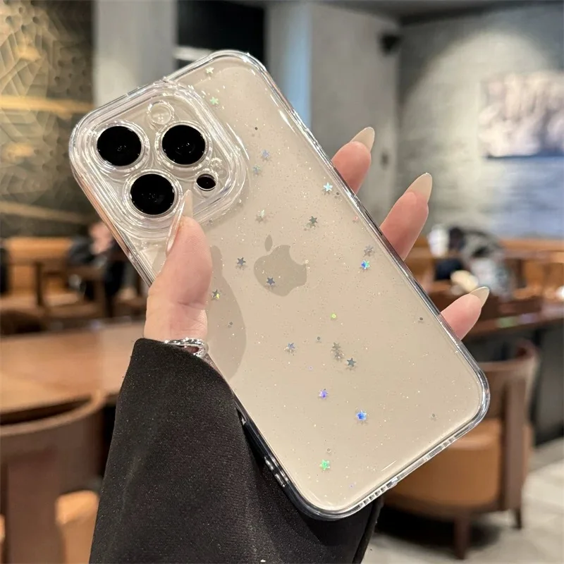 Luxury Clear Star Bling Glitte - Phone Cases Arc recensie en prijs