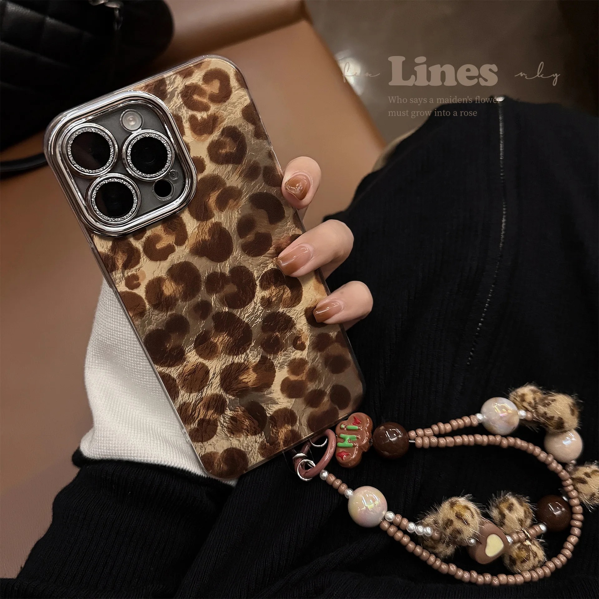 Luxury Leopard Print With Lany - Phone Cases Best recensie en prijs