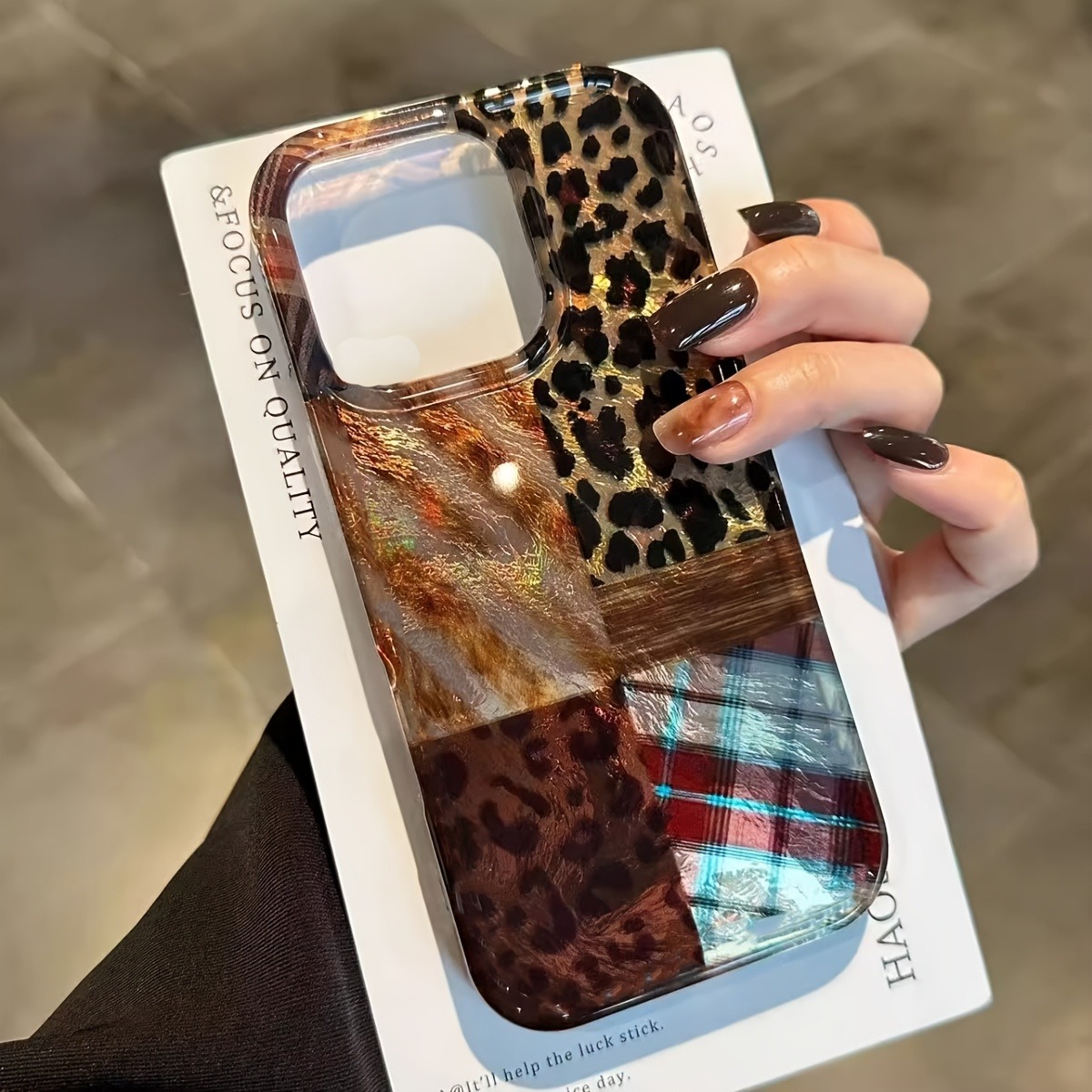 High-End Leopard Print And Tin - Phone Cases Designer recensie en prijs