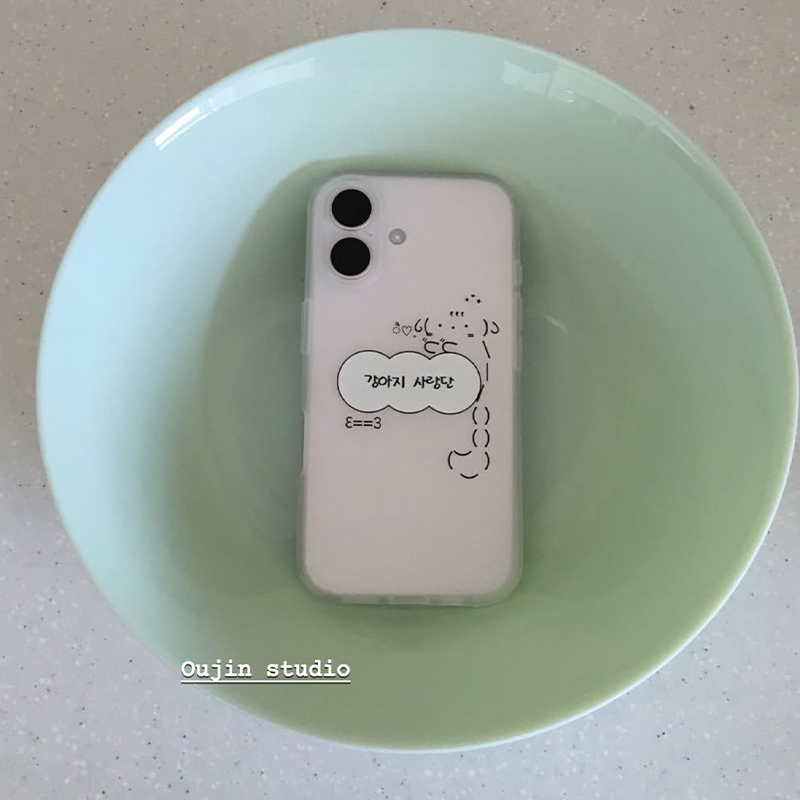 Kawaii Ins Puppy Graffiti Fros - Phone Cases Kawaii recensie en prijs