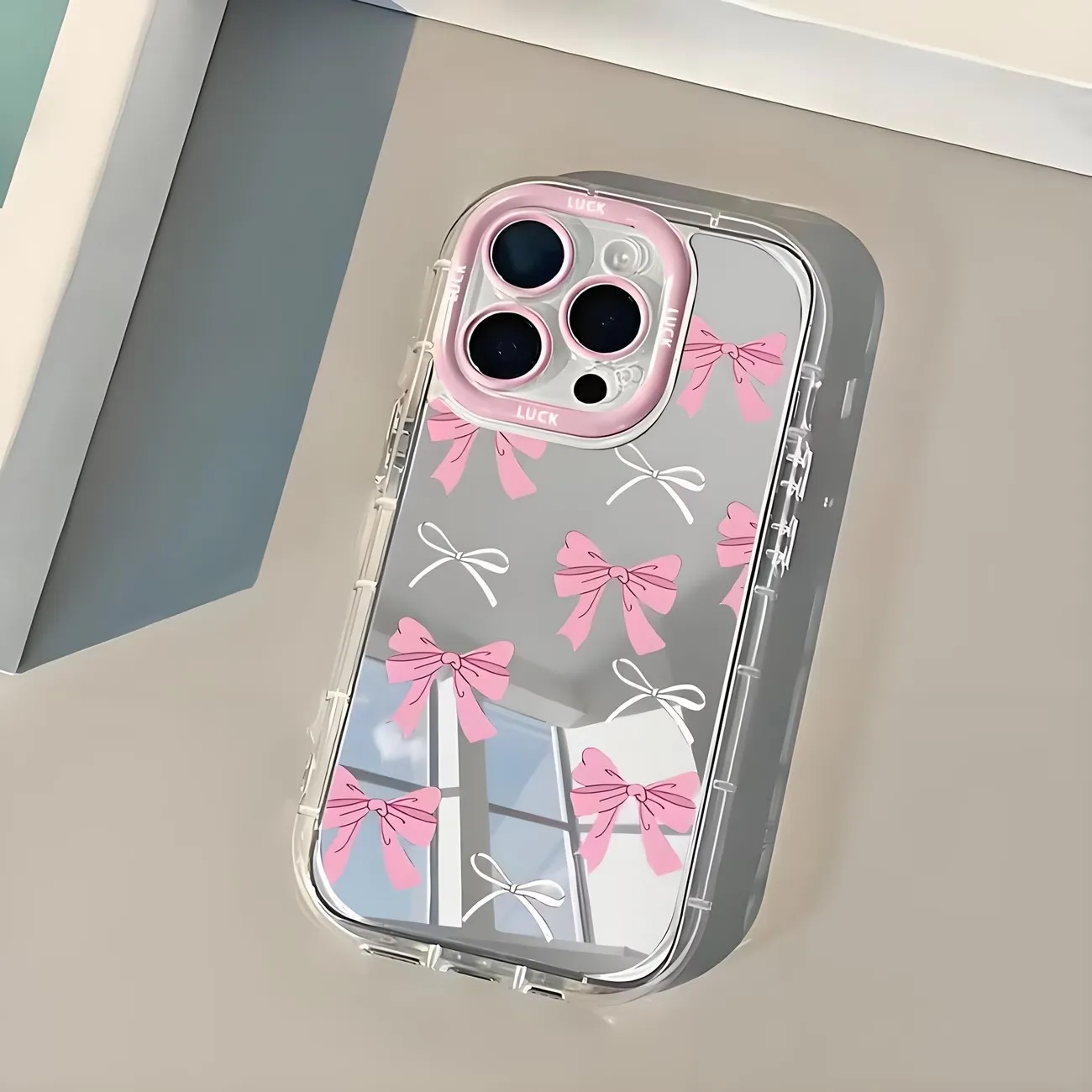 Simple Blue Pink Bow Girl Cute - Phone Cases Girls recensie en prijs