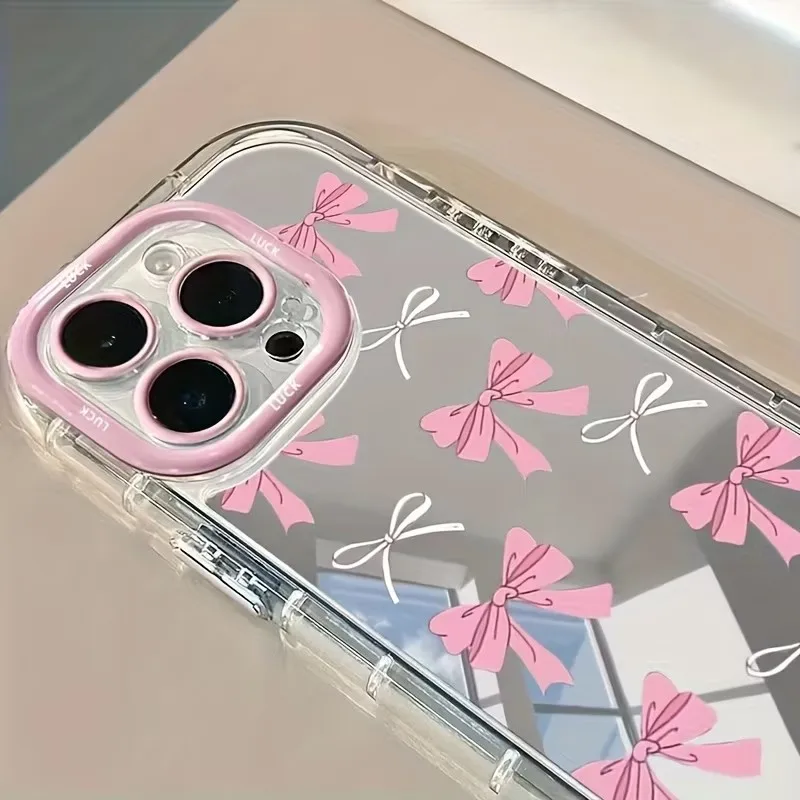 Simple Blue Pink Bow Girl Cute - Phone Cases Girls recensie en prijs