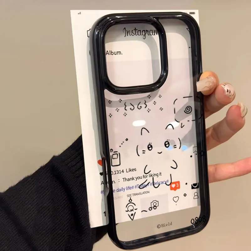 Ins Korean Lovely Line Rabbit  - Phone Cases Kawaii recensie en prijs