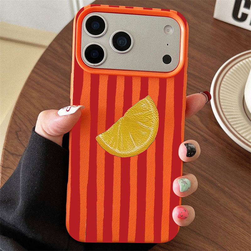 Special Colorful Striped Soft  - Phone Cases Orange recensie en prijs
