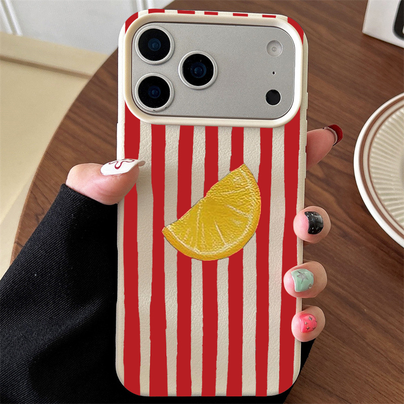Special Colorful Striped Soft  - Phone Cases Orange recensie en prijs