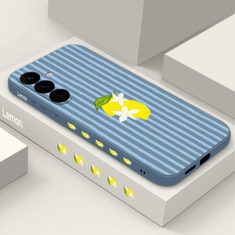Stripe Lemon Print TPU Phone C - Phone Cases Galaxy S26 recensie en prijs