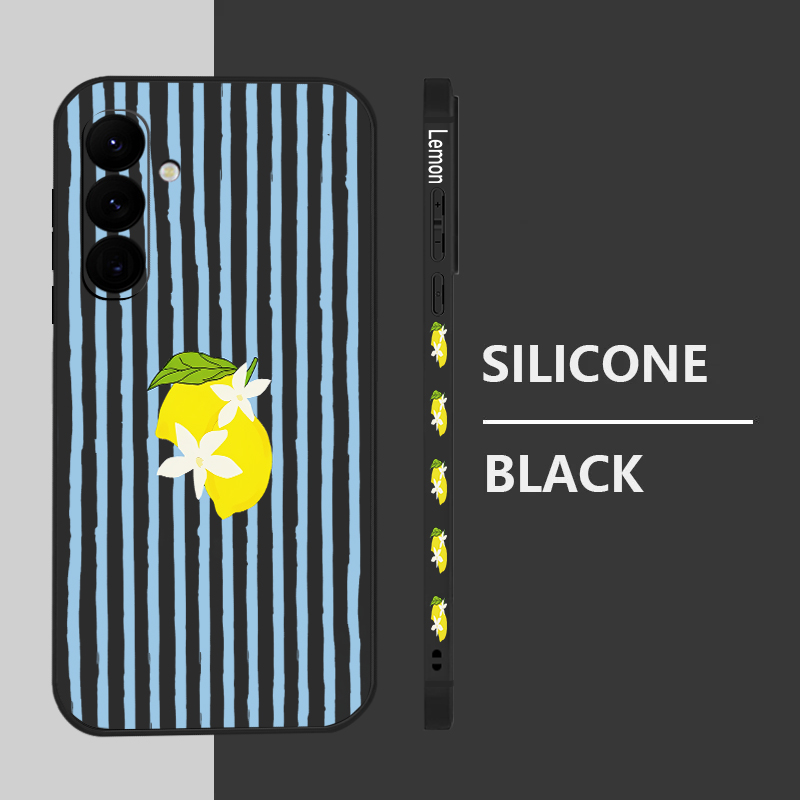 Stripe Lemon Print TPU Phone C - Phone Cases Galaxy S26 recensie en prijs