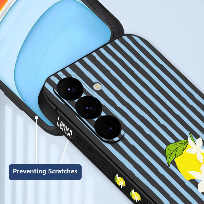 Stripe Lemon Print TPU Phone C - Phone Cases Galaxy S26 recensie en prijs