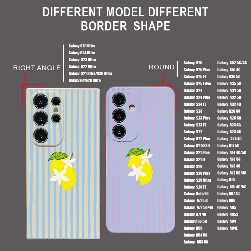 Stripe Lemon Print TPU Phone C - Phone Cases Galaxy S26 recensie en prijs