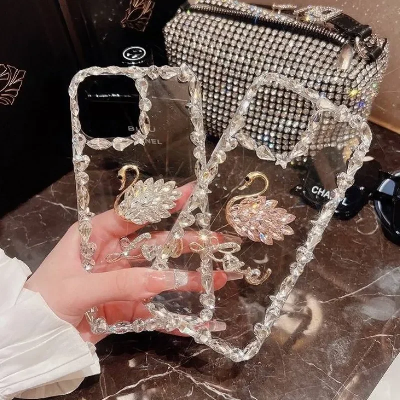 Diamond Love Crystal Swan Phon - Phone Cases Arc recensie en prijs