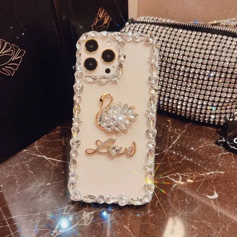 Diamond Love Crystal Swan Phon - Phone Cases Arc recensie en prijs