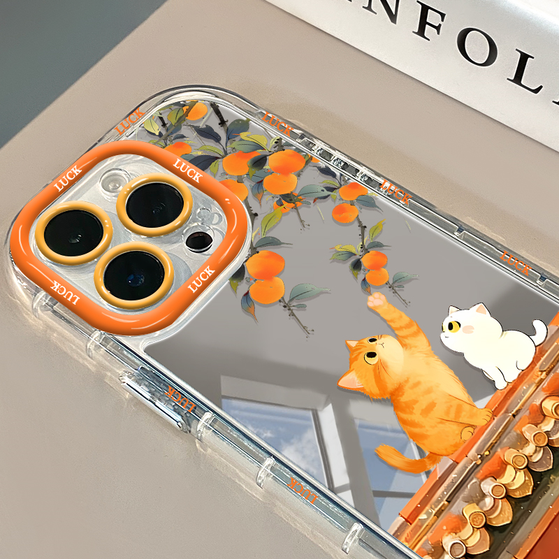 Thick Autumn Flavor Persimmon  - Phone Cases Orange recensie en prijs
