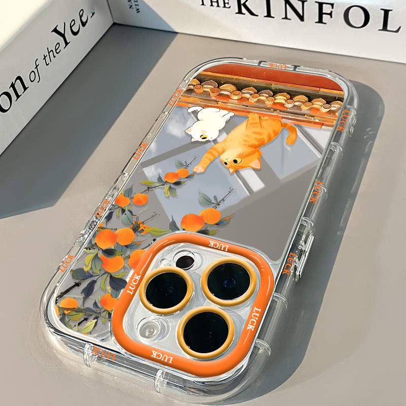 Thick Autumn Flavor Persimmon  - Phone Cases Orange recensie en prijs
