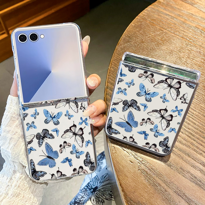 Pink Flowers Pattern Phone Cas - Phone Cases Z Flip 5 recensie en prijs