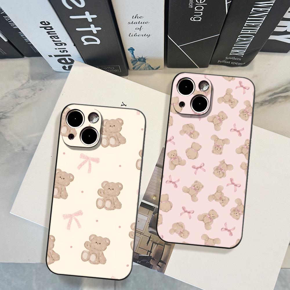 Teddy Bear Pink Yellow For Gir - Phone Cases Girls recensie en prijs