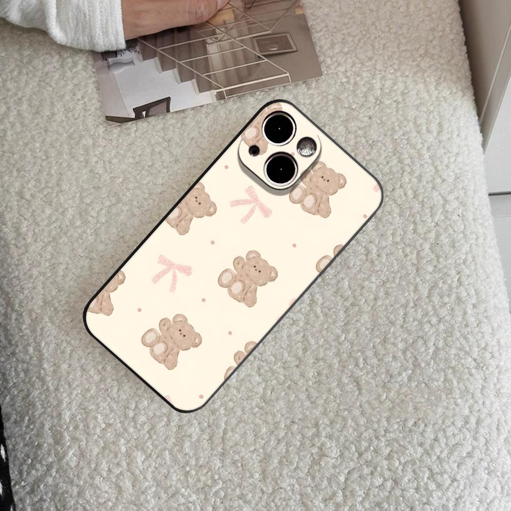 Teddy Bear Pink Yellow For Gir - Phone Cases Girls recensie en prijs