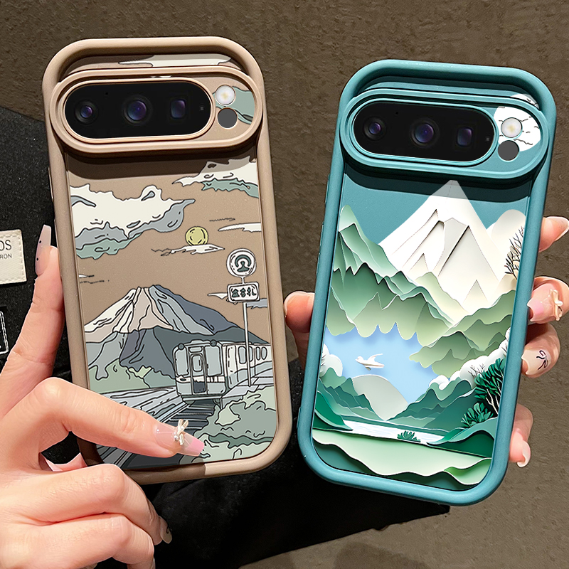 Mountain Road Patterned Phone  - Phone Cases Pixel 10 recensie en prijs