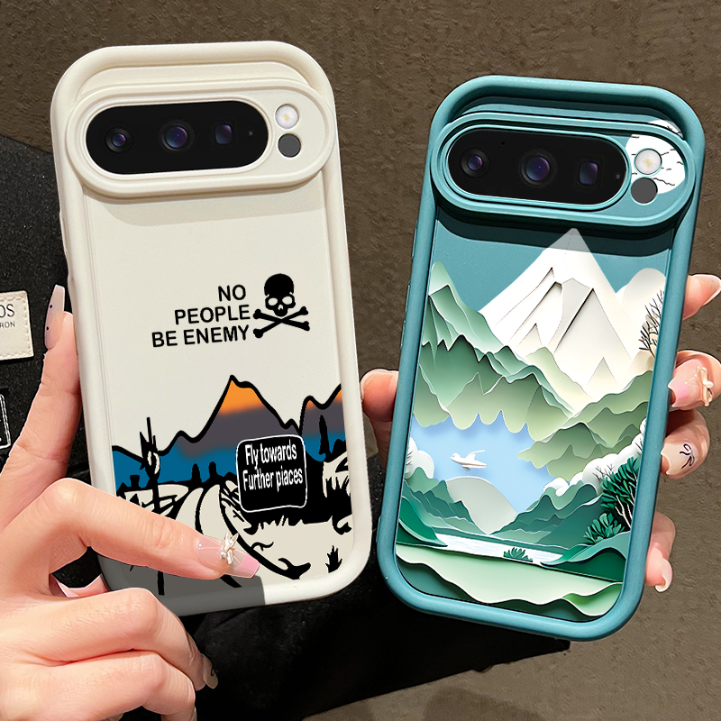 Mountain Road Patterned Phone  - Phone Cases Pixel 10 recensie en prijs