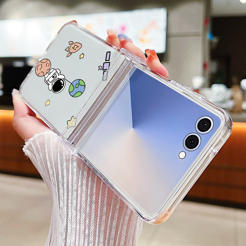 Astronauts Pattern Folding Pho - Phone Cases Z Flip 5 recensie en prijs