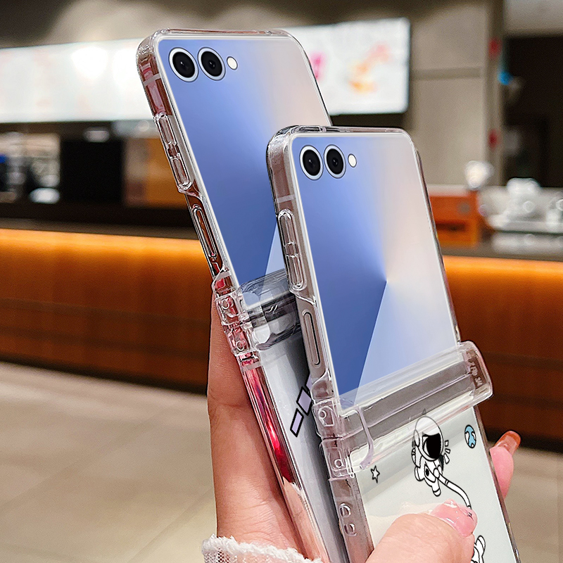 Astronauts Pattern Folding Pho - Phone Cases Z Flip 5 recensie en prijs