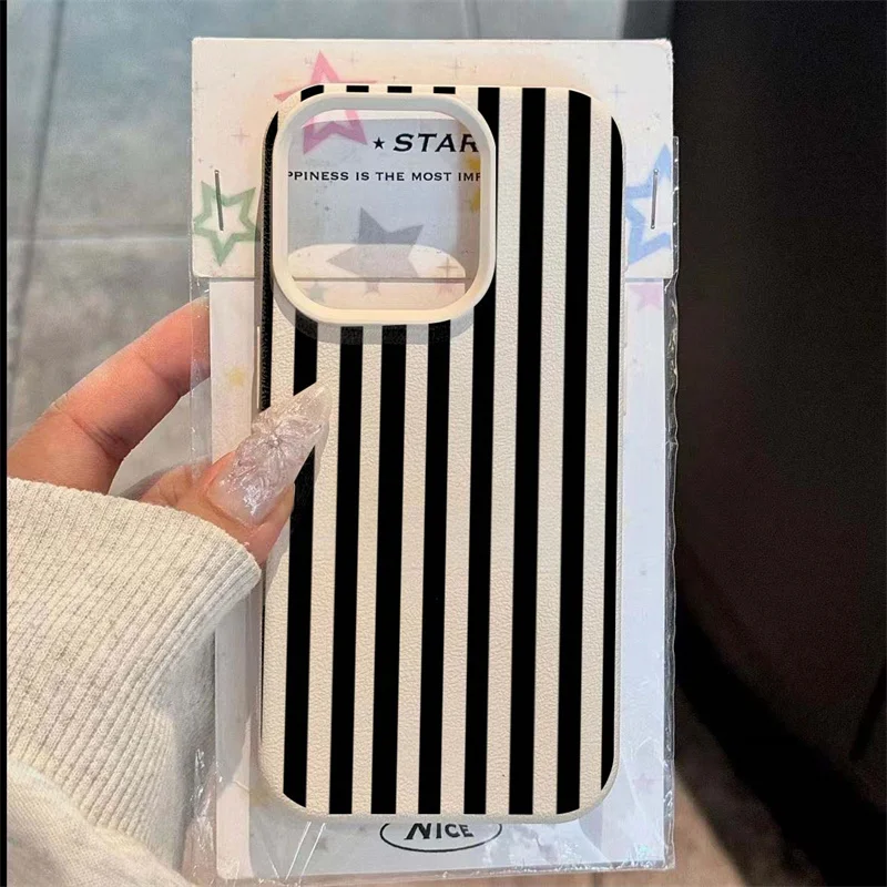 Colorful Striped Minimalist IN - Phone Cases Orange recensie en prijs