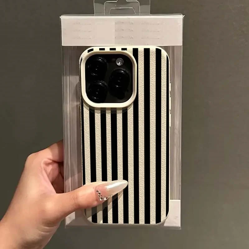 Colorful Striped Minimalist IN - Phone Cases Orange recensie en prijs