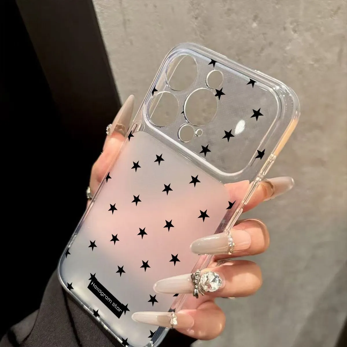 Full Screen Black Stars Niche  - Phone Cases Girls recensie en prijs