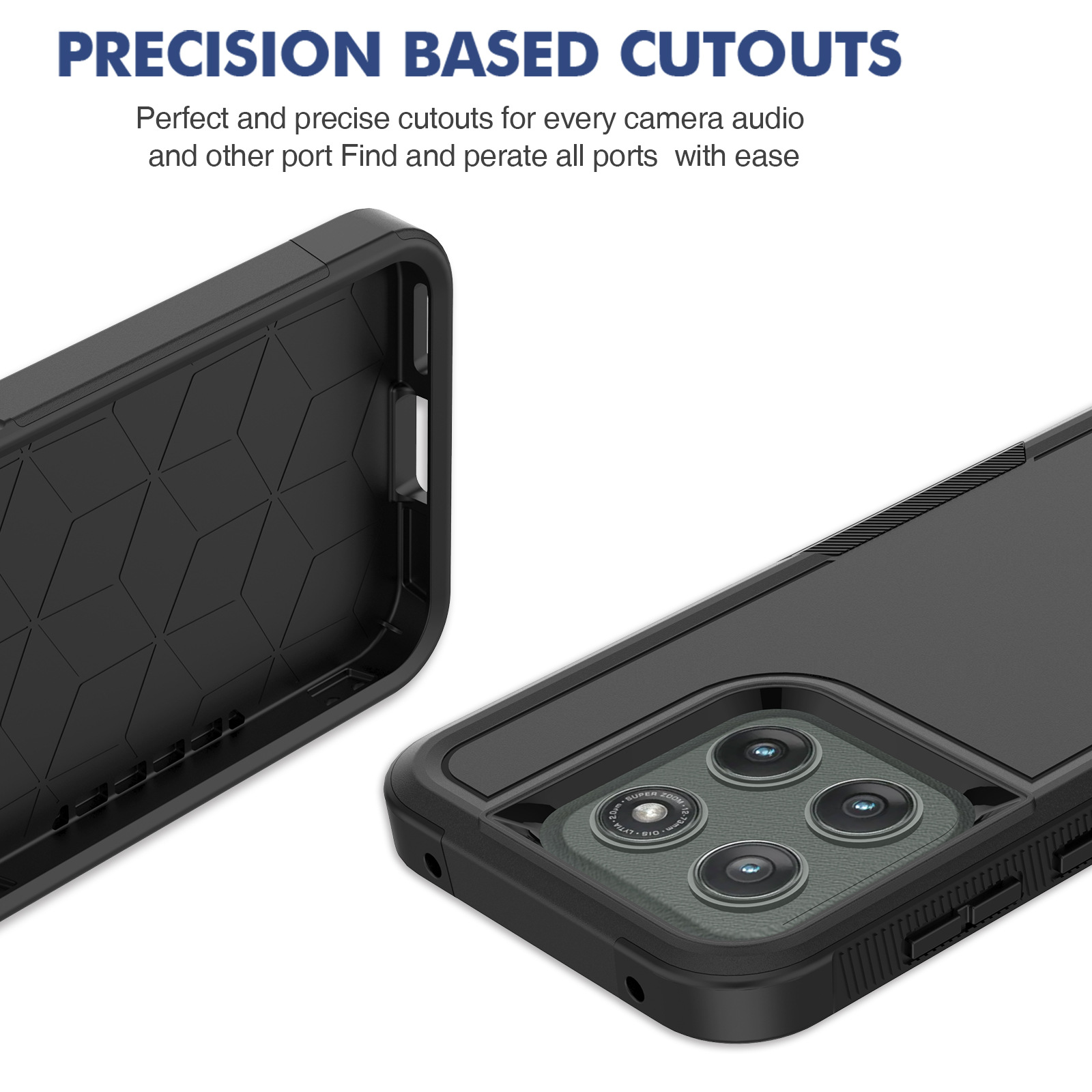 2IN1 Heavy Duty Armor Rugged P - Phone Cases Moto G 2025 recensie en prijs