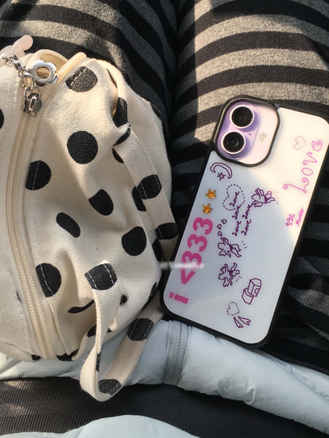 Retro Angel Love Painting Kawa - Phone Cases Kawaii recensie en prijs