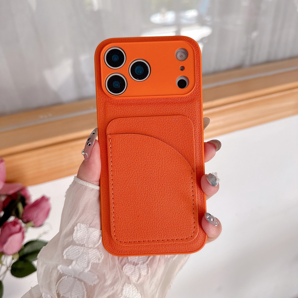 Luxury Advanced Orange Leather - Phone Cases Orange recensie en prijs