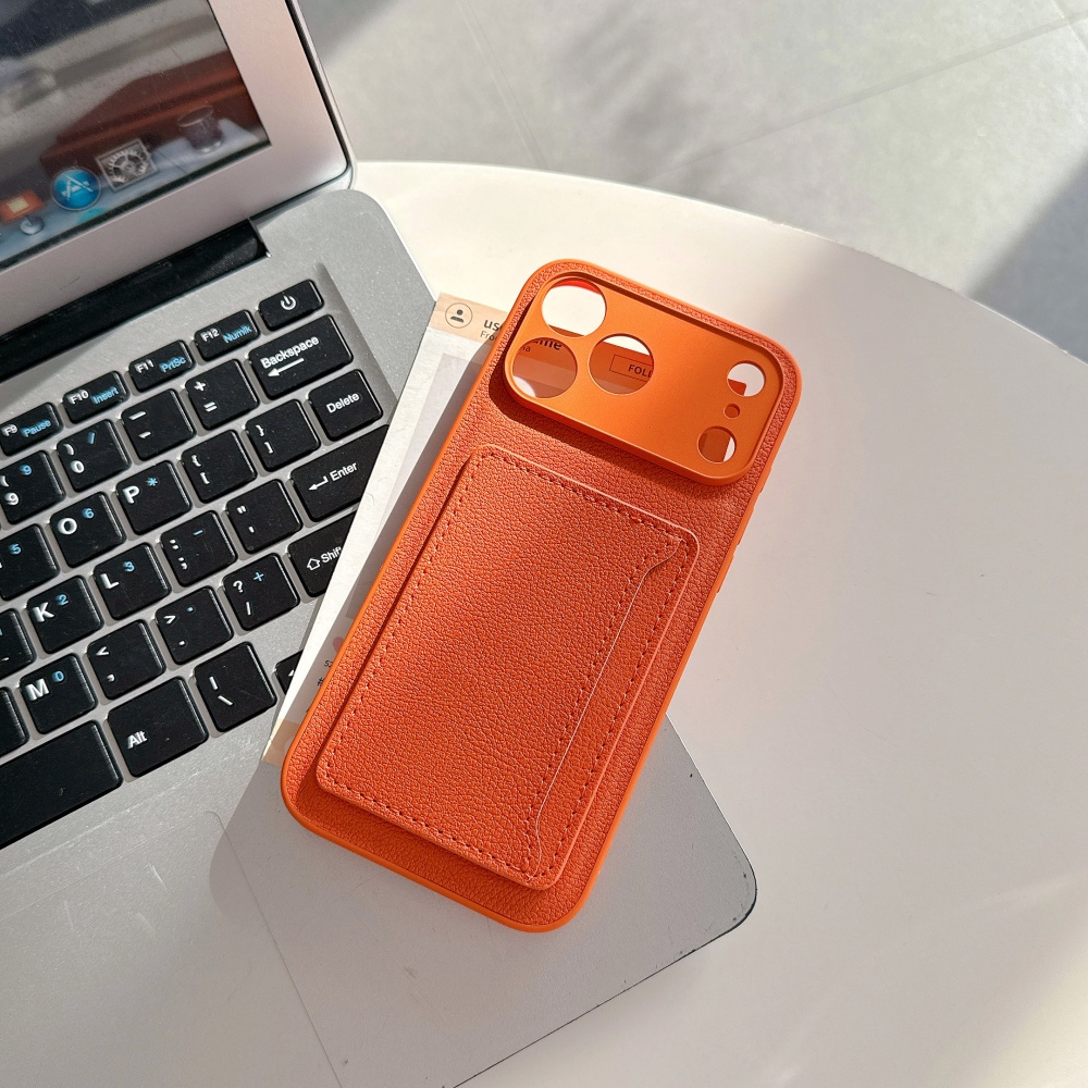 Luxury Advanced Orange Leather - Phone Cases Orange recensie en prijs