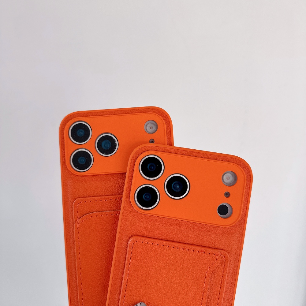 Luxury Advanced Orange Leather - Phone Cases Orange recensie en prijs