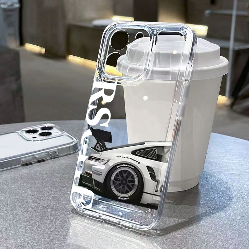 Transparent Cool Sports Car Ph - Phone Cases Best recensie en prijs