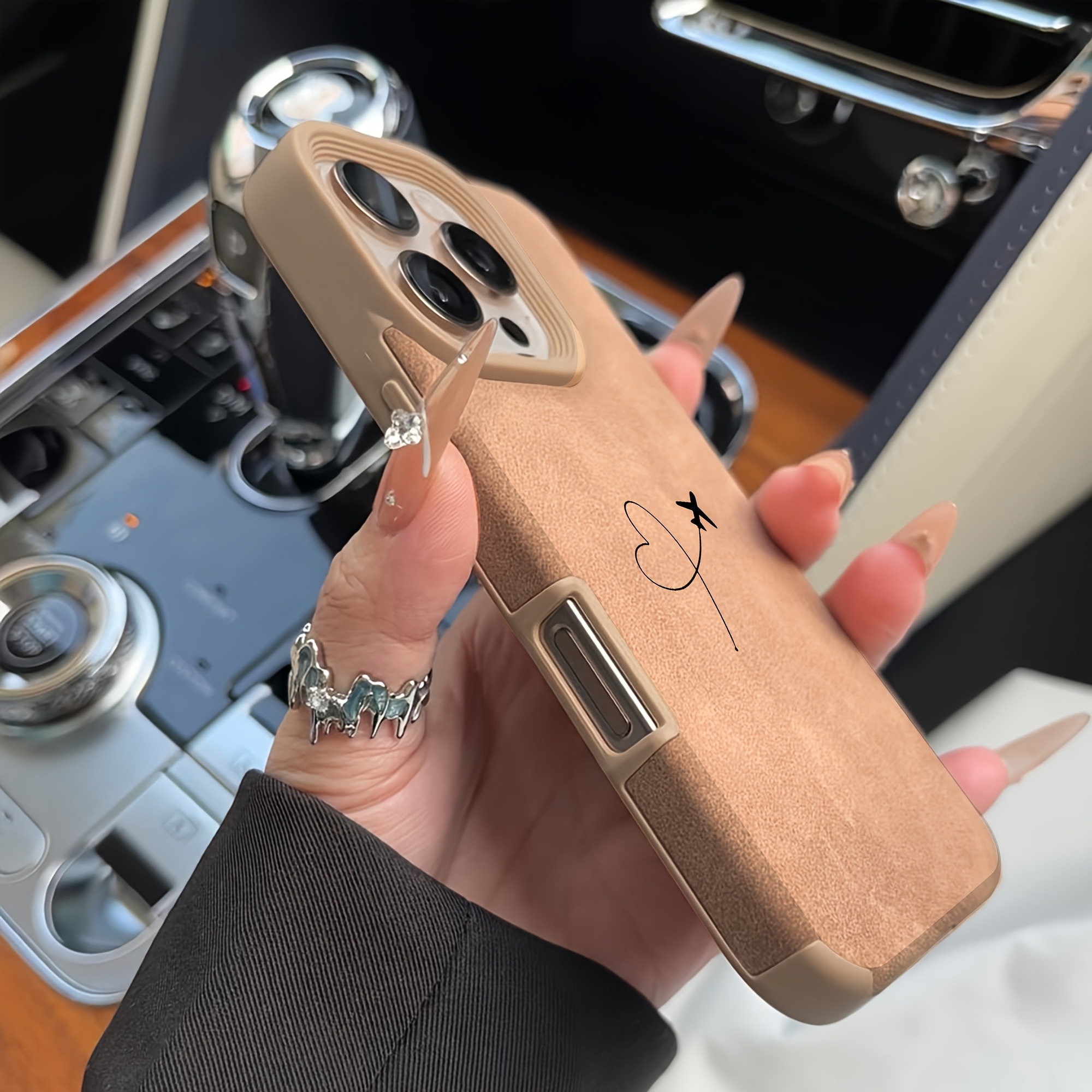 Airplane Route Love Heart Desi - Phone Cases Designer recensie en prijs