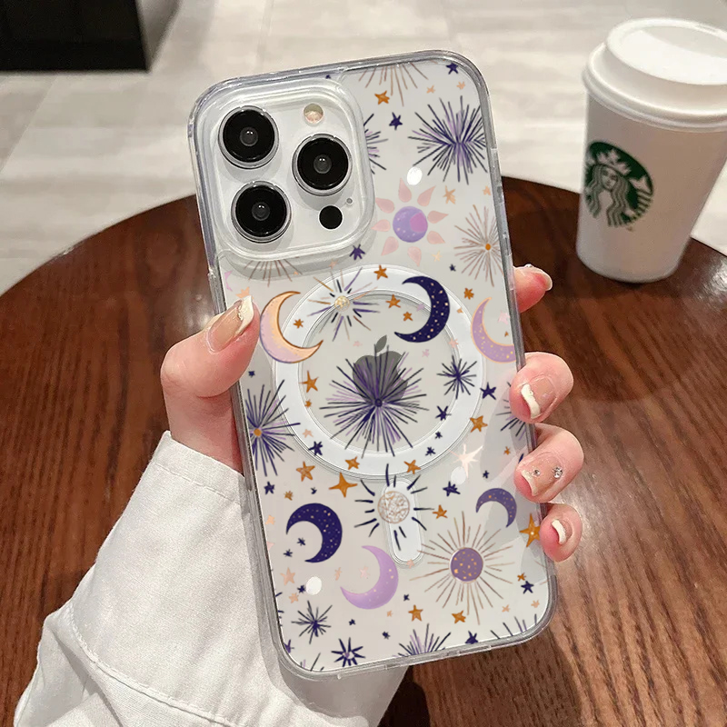 Romantic Sun Moon Stars Phone  - Phone Cases Durable recensie en prijs