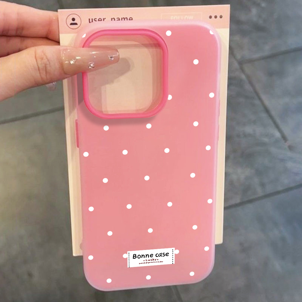 French Polka Dot INS Candy Col - Phone Cases Girls recensie en prijs