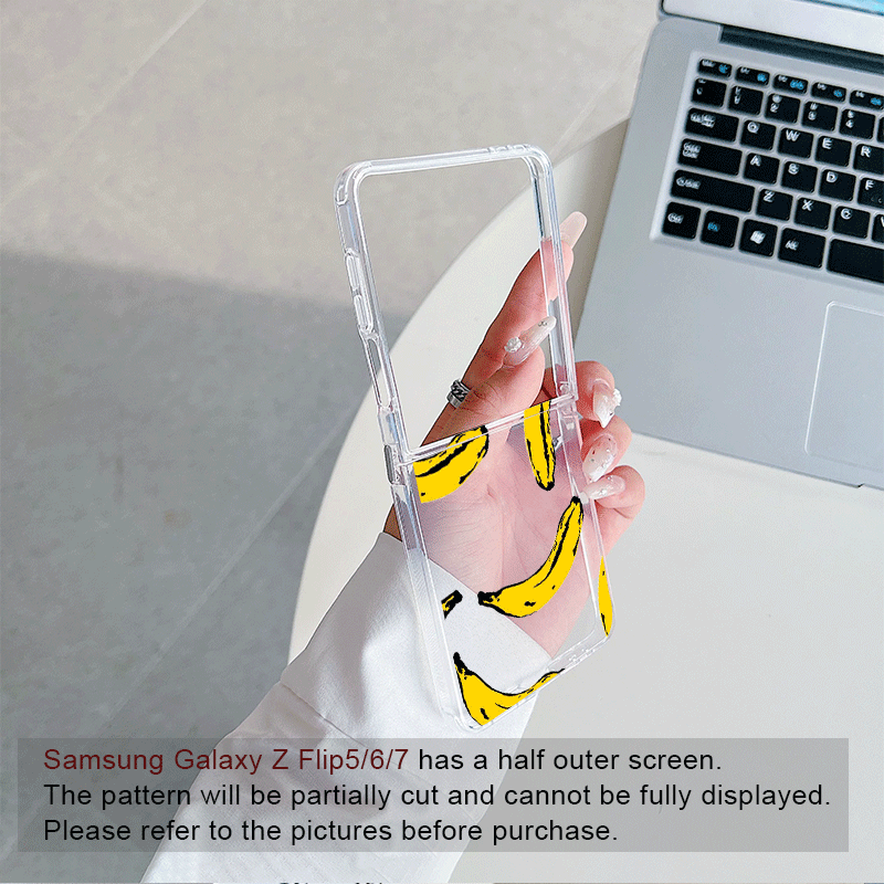Funny Yellow Banana Fruit Prin - Phone Cases Z Fold 4 recensie en prijs