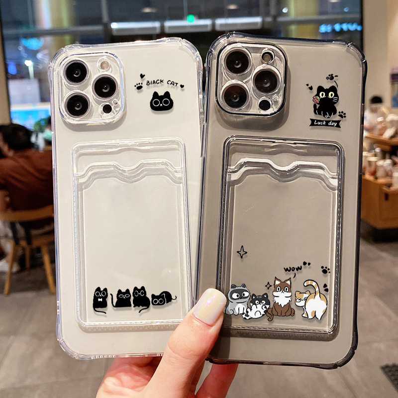 Cute Black Cat Phone Case For  - Phone Cases Black recensie en prijs