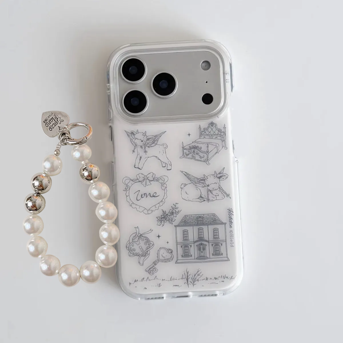 Little Sheep Angel Kawaii illu - Phone Cases Kawaii recensie en prijs