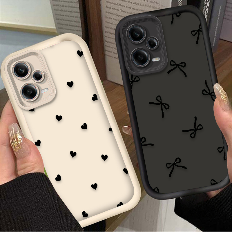 Black Love Heart Bowknot Phone - Phone Cases Black recensie en prijs