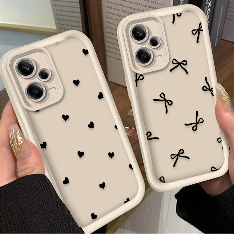 Black Love Heart Bowknot Phone - Phone Cases Black recensie en prijs