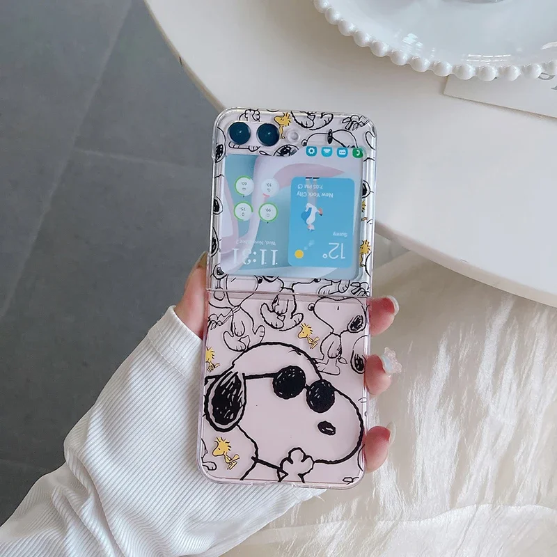 Cute Cartoon Snoopy Charlie Br - Phone Cases Z Flip 5 recensie en prijs